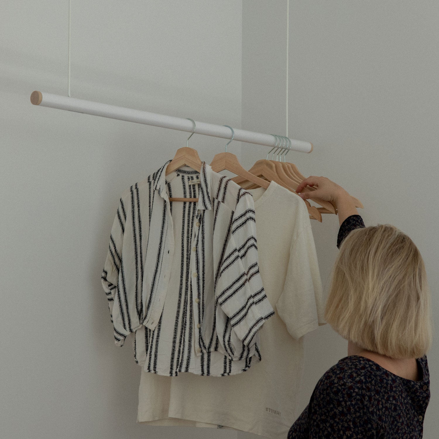 Ceiling rack for Hanging Clothes