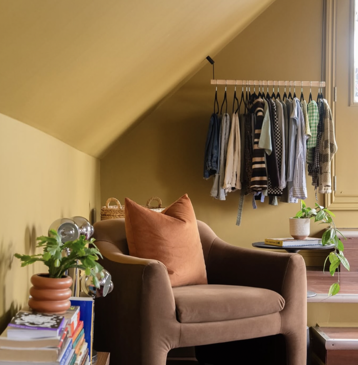 Ceiling Clothing Rack