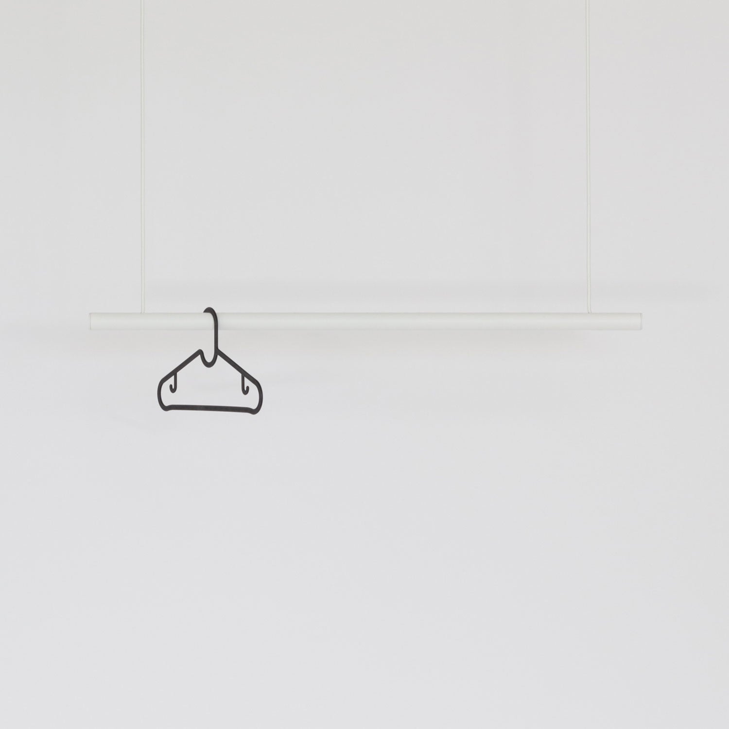 Portant à vêtements - Blanc 40