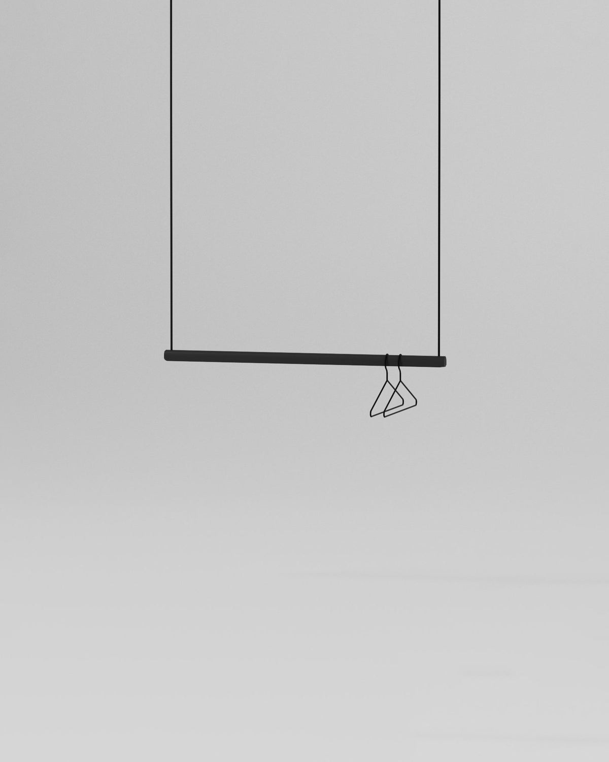 Hanging clothing racks that mount to your ceiling – KROFT