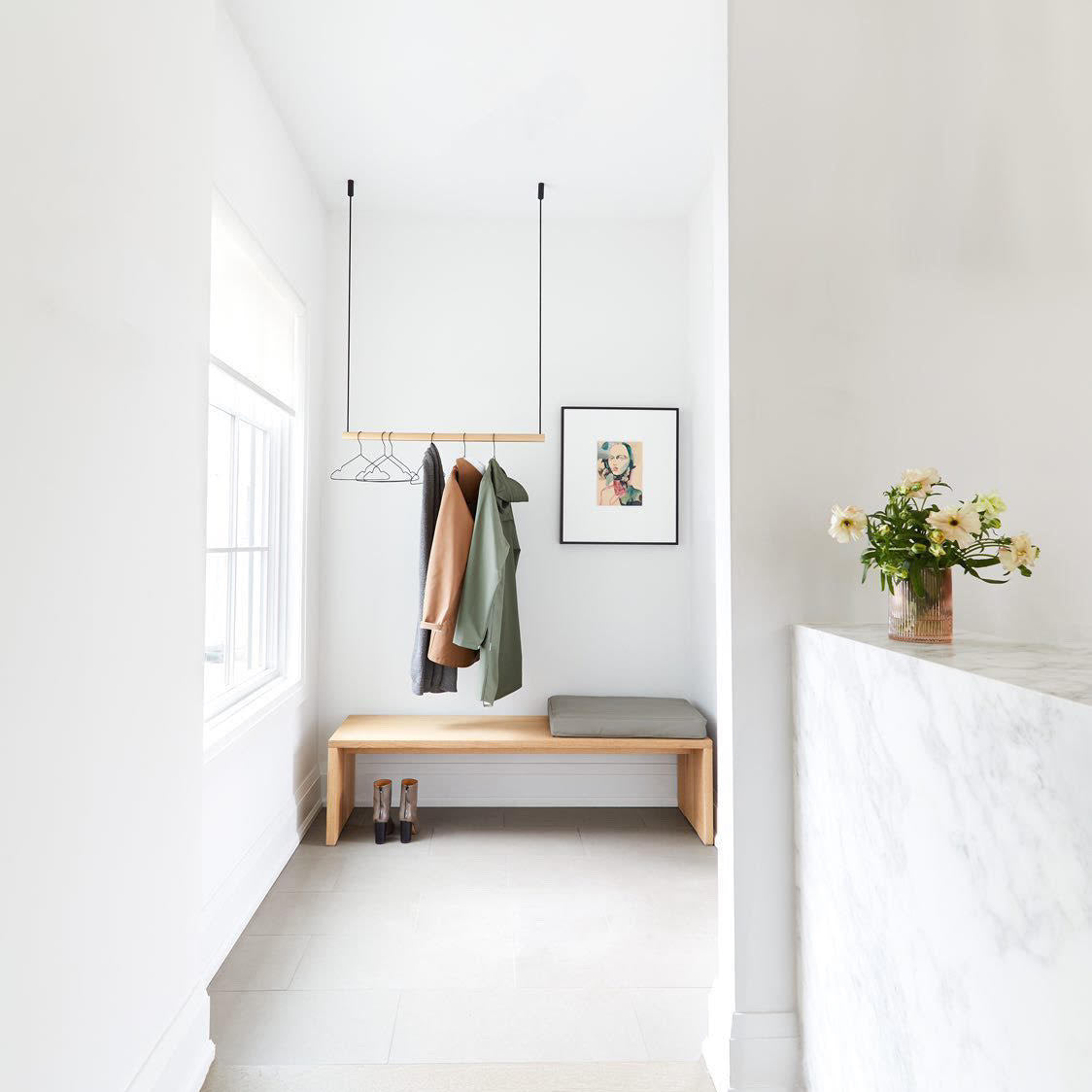 Modern retail garment racks